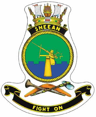 Crest of the Collins Class Submarine HMAS Sheehan